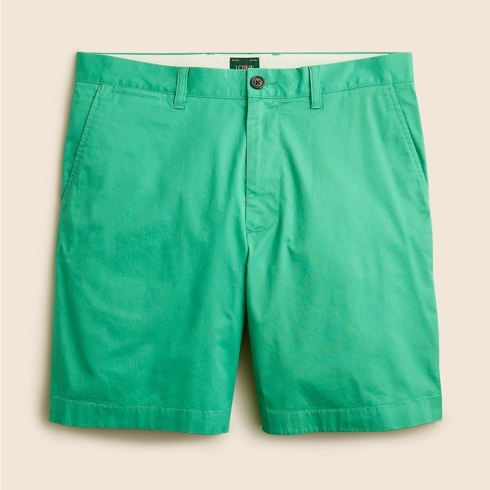 J. Crew 9" Portsider stretch chino short Green Men’s Size 30